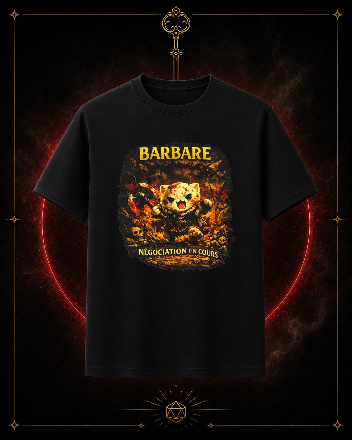 T-Shirt — Barbare : Négociation en Cours