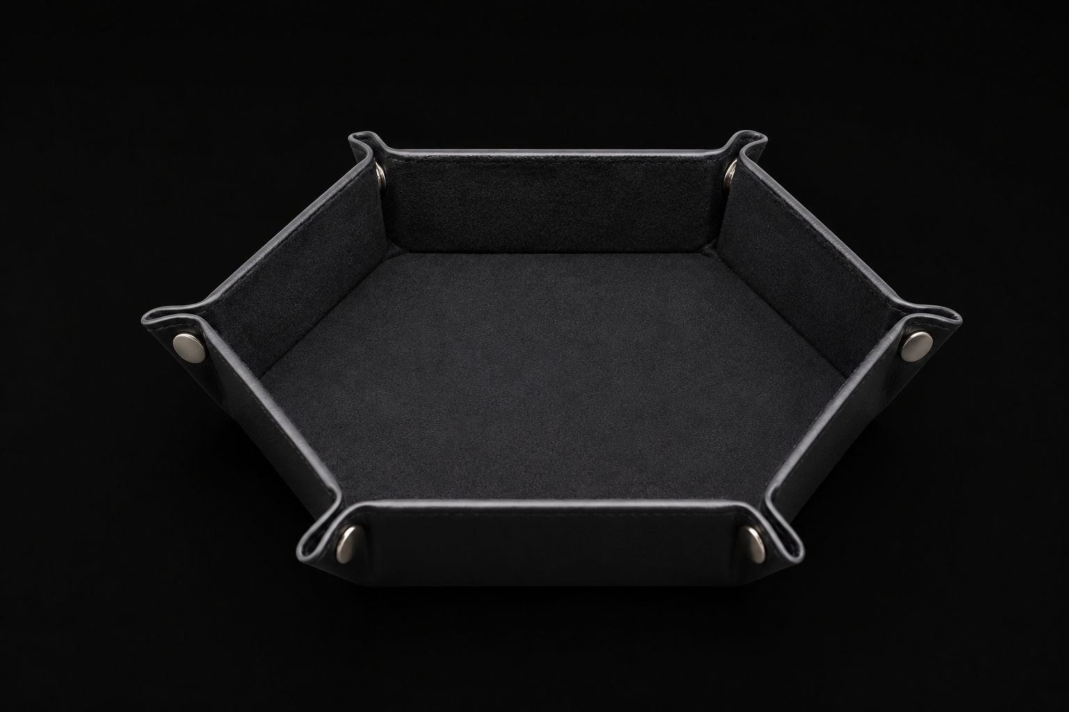 Piste à Dés Hexagonale — Noire