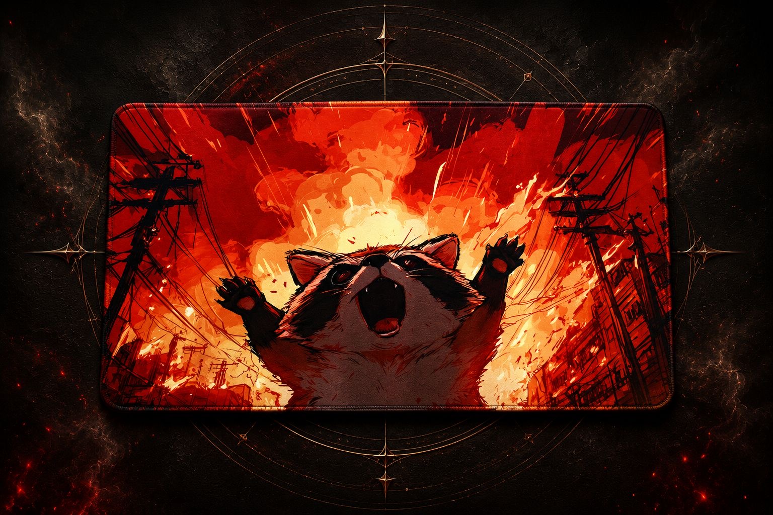 Playmat This Is Fine