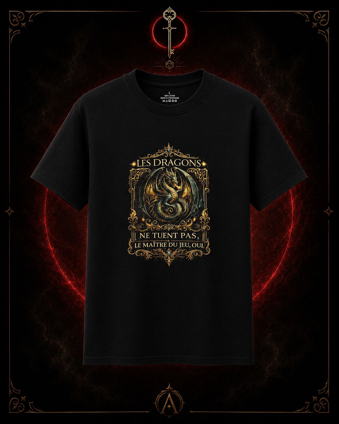 T-Shirt — Les Dragons ne Tuent Pas