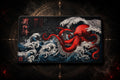 Playmat The Red Kraken
