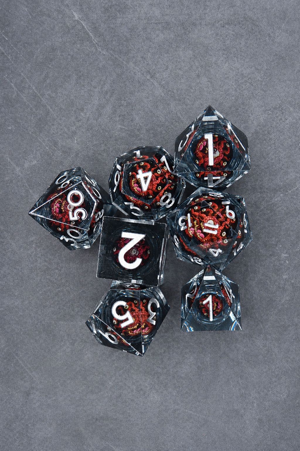 Dés Beholder Rouge