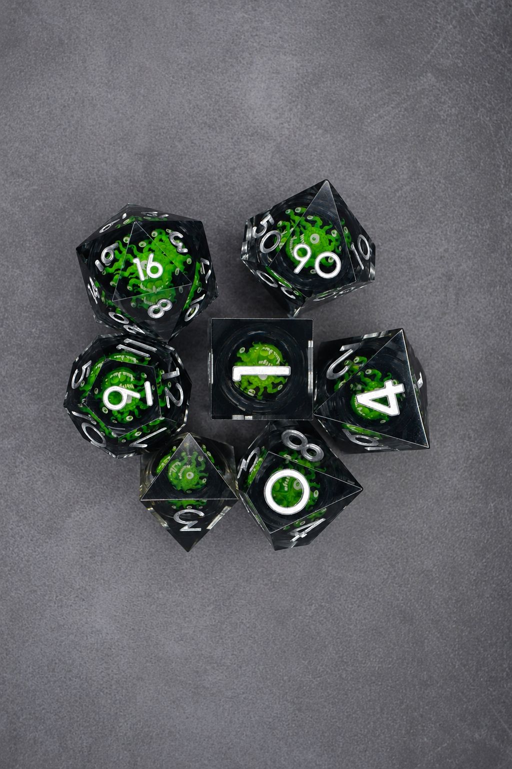 Dés Beholder Vert