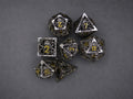 Set de Dés Métal Creux Cthulhu — Argent