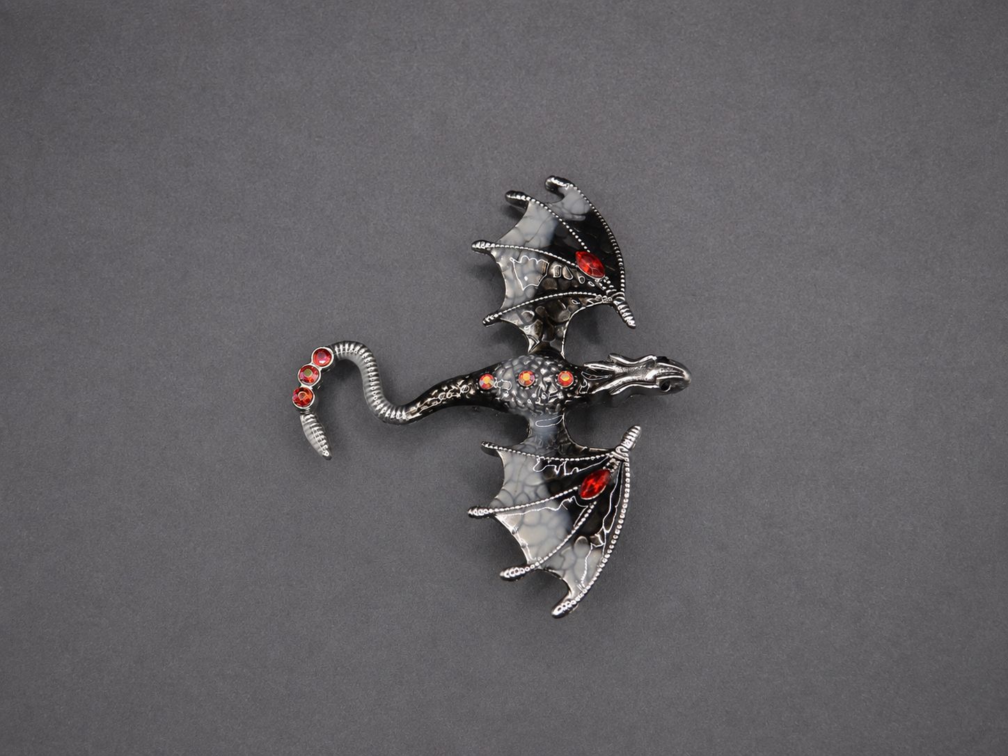 Broche Dragon Argent