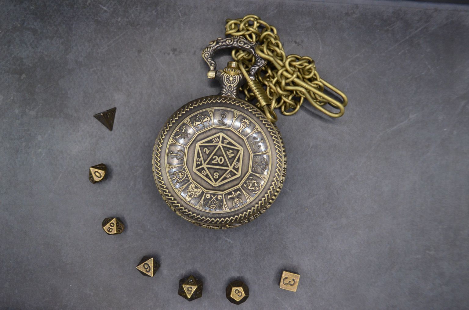 Porte Mini Dés — Gousset D20
