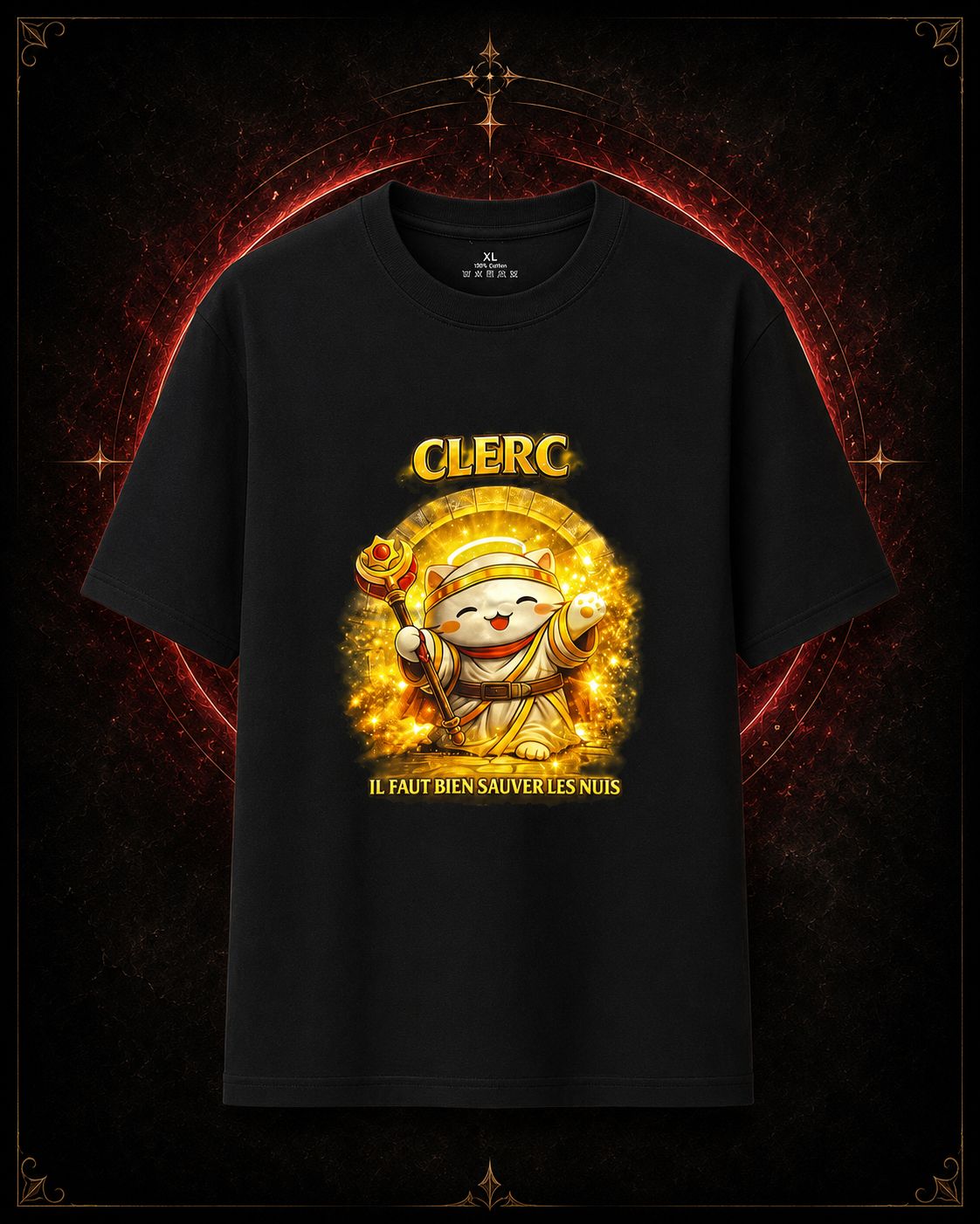 T-shirt Clerc — Il faut bien sauver les nuls