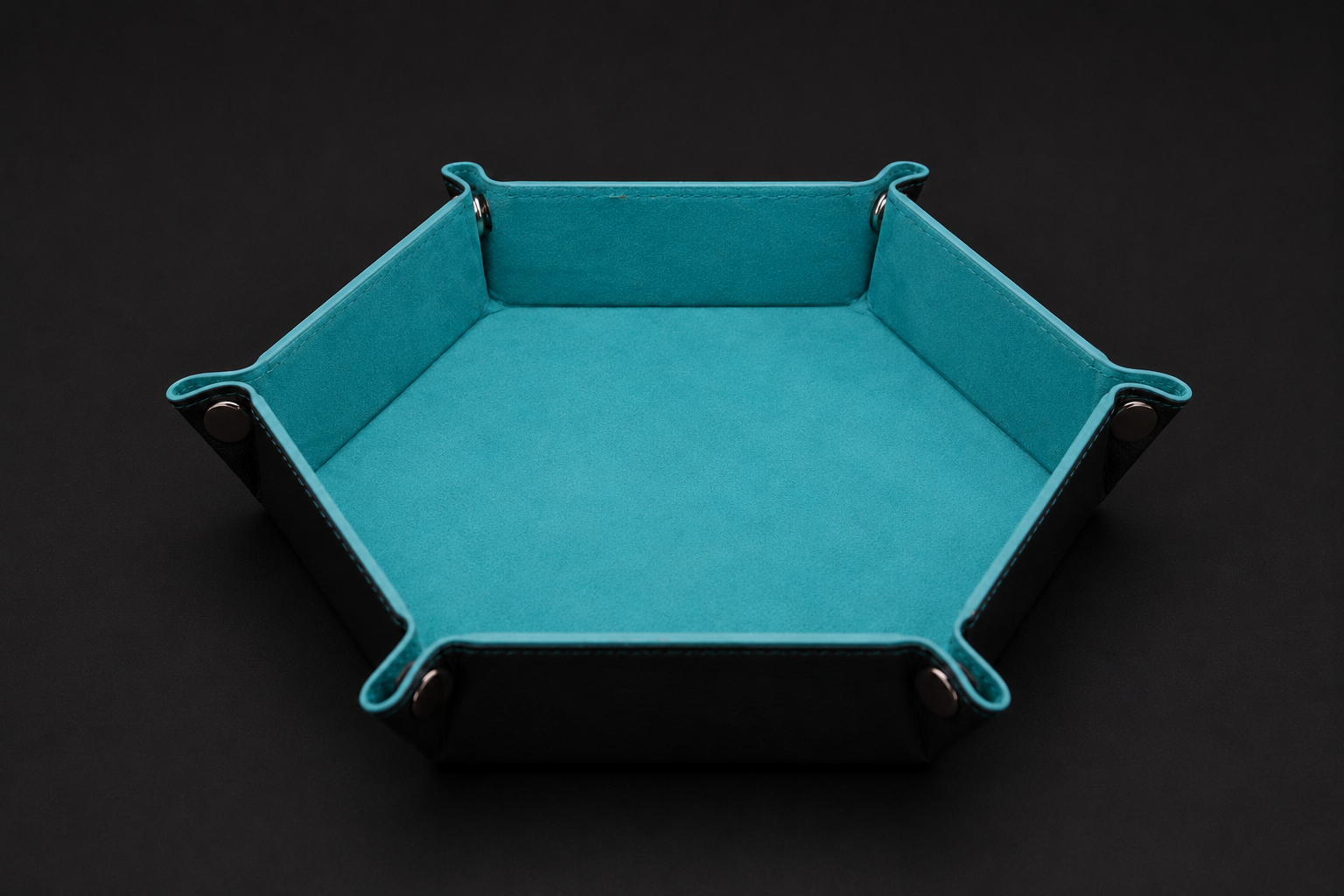 Piste à Dés Hexagonale — Turquoise