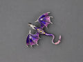 Broche Dragon Violet