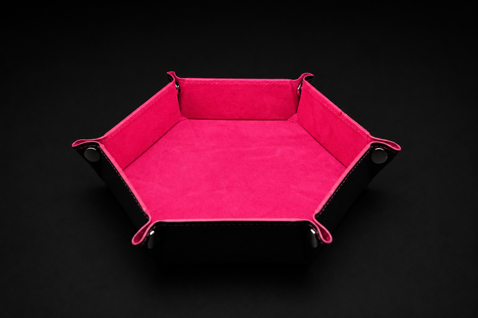 Piste à Dés Hexagonale — Fuchsia