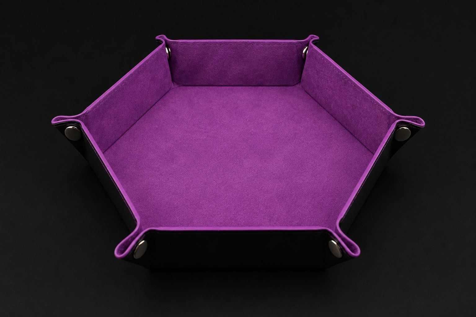 Piste à Dés Hexagonale — Violette