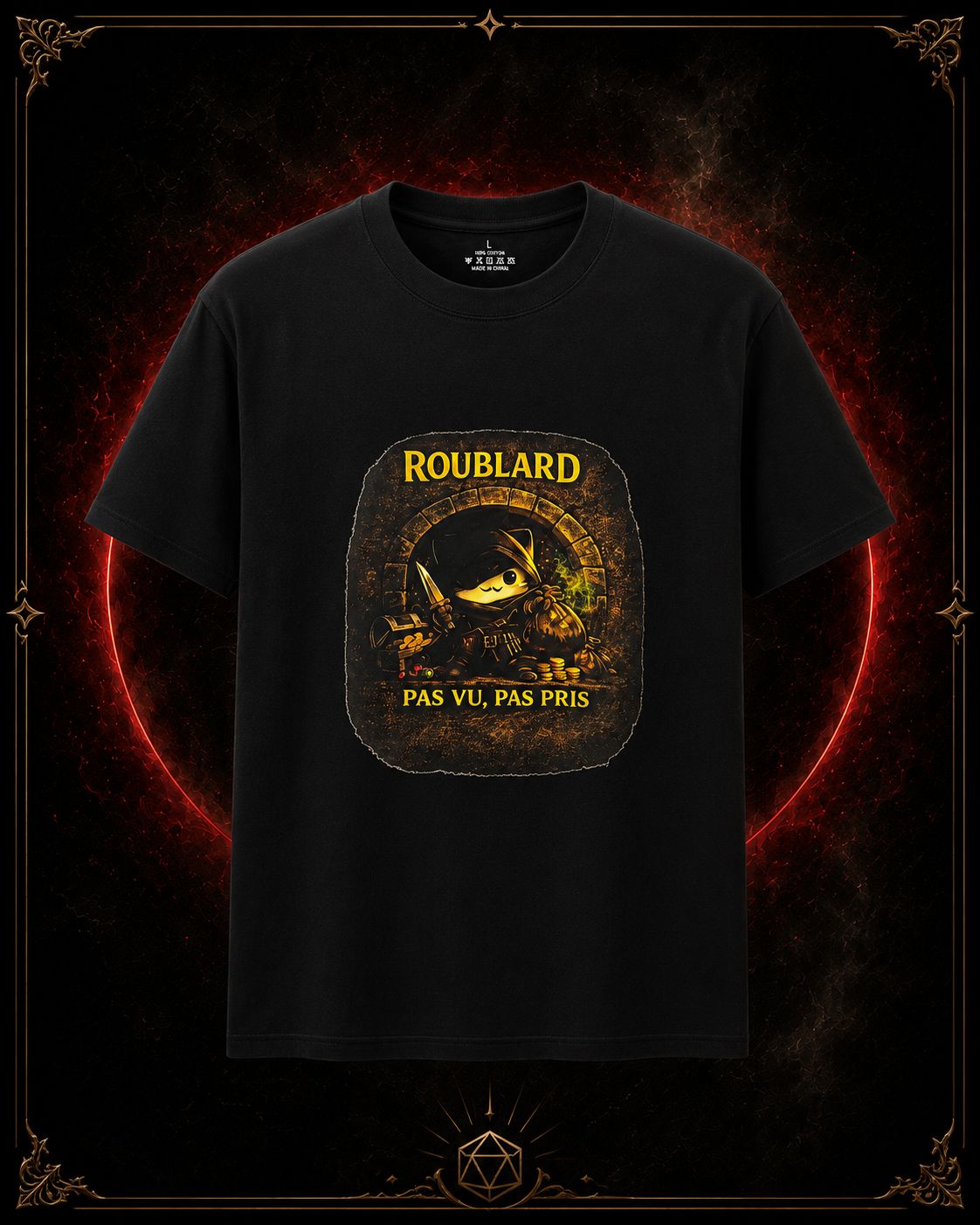 T-Shirt — Roublard : Pas Vu, Pas Pris
