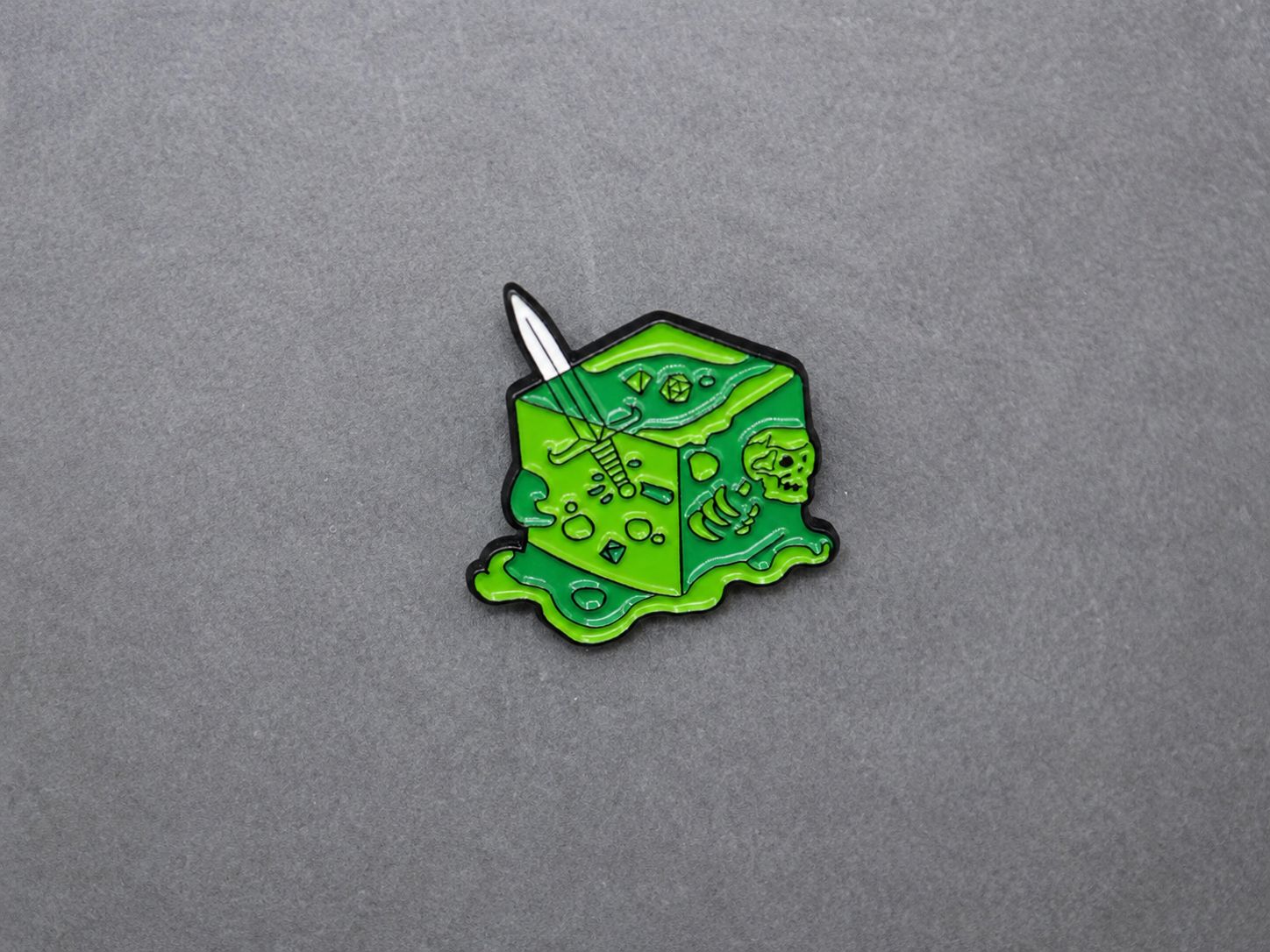 Pins — Gelatinous Cube
